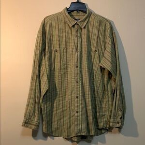 Patagonia Men’s Plaid Button Up Long Sleeve Front Pockets XL Gorpcore Outdoor